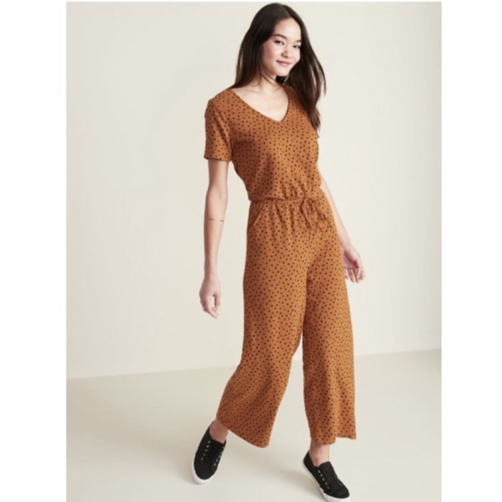 Polka dot jumpsuit